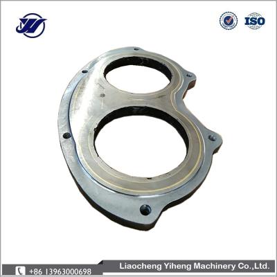 China Concrete Pump Spare Parts Schwing Concrete Pump Show Wear Plate And Cutoff Rings DN180 DN200 for sale