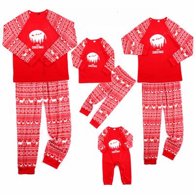 China KKVVSS 4554 QUICK DRY Family Sleepwear Women Man Pajamas Kids Cute Matching Print Customized Large Size Wholesale for sale