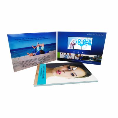 China Europe 15 Years Factory Free Sample Customized LCD Digital Invitation , Greeting Video Card 5 Inch LCD Touch Screen for sale