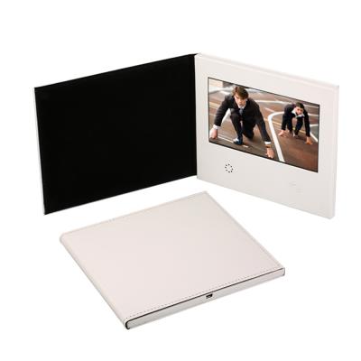 China China Custom Thin Paper 7 Inch LCD Video Brochure Book In Gift Items for sale