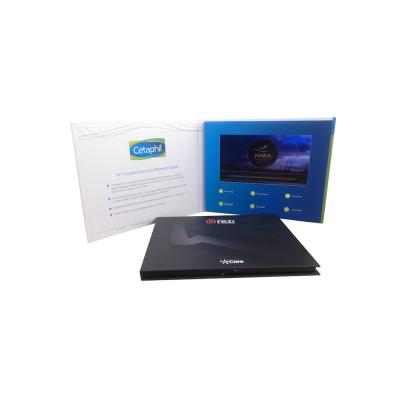 China India Custom Design 7 Inch A5 Inch 10 Inch LCD Video Screen Video Booklet A4 Digital Book for sale