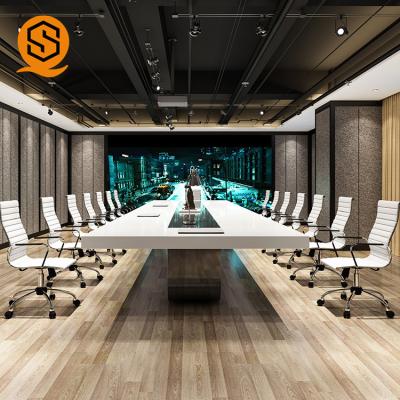 China Meeting Tables OEM Custom 3 Meter Long Working Office Furniture Meeting Room Table Design Hotel Meeting Room Modern Conference Table for sale