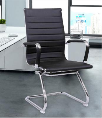 China (Size) Shenzhen Manufacturer Quality Leather Office Furniture Adjustable Visitor Chairs for sale