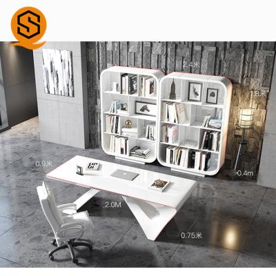 China Unique Design Furniture White Solid Outdoor Office Manager Solid Rotating Outdoor Offices for sale