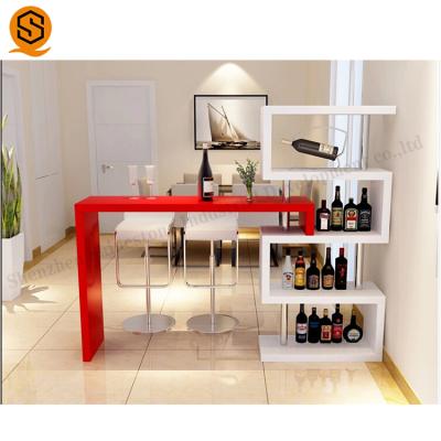 China Superseptember Eco-friendly Home Wine Bar Table Living Room Display Cabinet For Decoration for sale