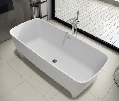 China Eco-friendly Easy Maintain Bathtub Easy Clean Black High Quality Freestanding Acrylic Bathroom Bathtubs for sale