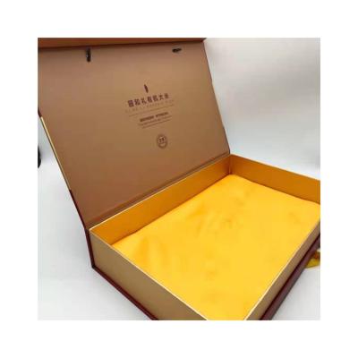 China New Design Handmade Customized Luxury Organic Magnetic Paper Gift Set Packaging Rice Box for sale