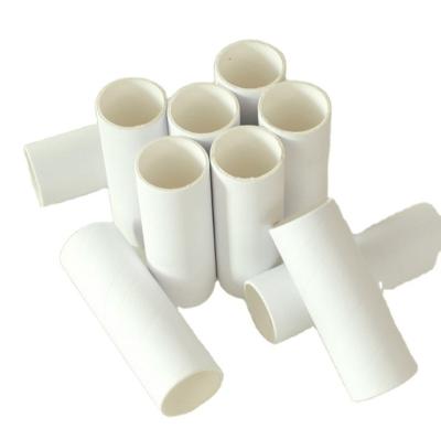 China Handmade Custom white card tube cosmetics lip balm packaging biodegradable kraft paper tube packaging for sale