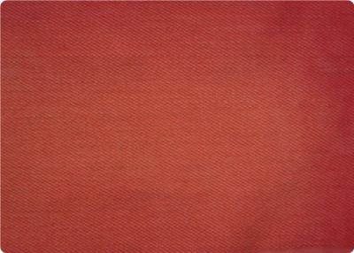 China Orange / Pink / White Woven Denim Fabric Patio Upholstery Fabric 6.3oz for sale