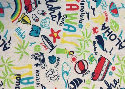 China Contemporary Novelty Print Fabric , Sportswear / Suit Printing On Cotton Fabric for sale