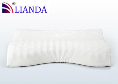 China Luxusgedächtnis-Schaum Pillows weißen Velour, Gedächtnis-Schaum-Bett-Kissen CER/SGS zu verkaufen