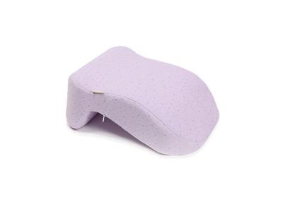 China Pequeña almohada del cuello de la siesta del tamaño estándar de la almohada de la espuma de la memoria del sueño en púrpura en venta