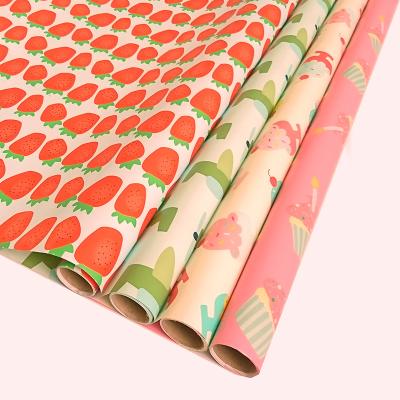 China High Quality Customized ANTISTATIC Color Print Gift Wrapping Paper for sale