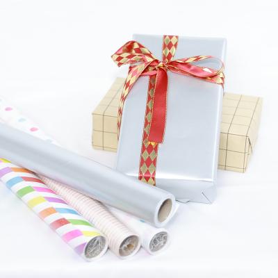 China Roll-top ANTI-STATIC Popular Sales Paper Color Design Luxury Gift Wrapping Paper Christmas for sale