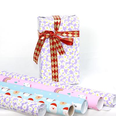 China ANTISTATIC Wholesale Custom Printed Logo Wrapping Paper Rack Eco Friendly Current Wrapping Paper for sale