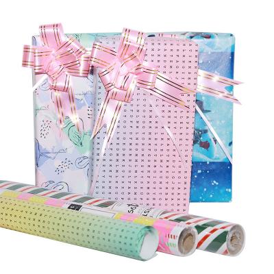 China ANTISTATIC Custom Design Gift Wrapping Paper Waterproof Printing Luxury Tissue Paper for sale