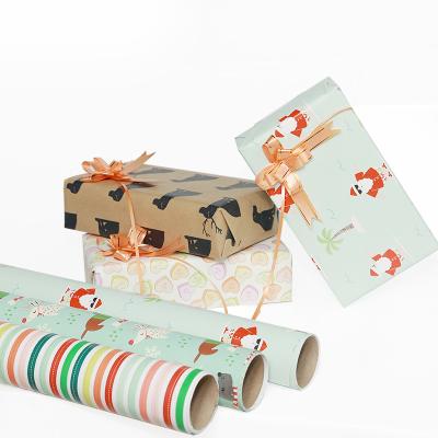 China China Wholesale ANTISTATIC Gift Wrapping Paper Custom Design Vintage Gift Wrapping Paper Pastel for sale