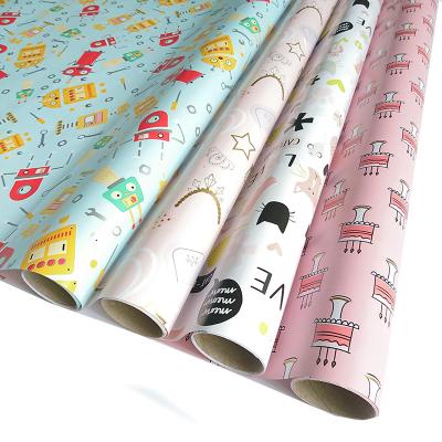 China ANTISTATIC Custom Factory Printed Gift Thick Paper Clothes Shoes Gift Wrapping Paper Wrapping Paper With Logo for sale