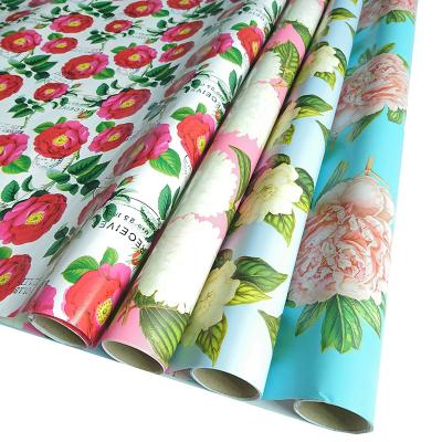 China Custom Wholesale High Quality Custom Made Anti-Static Tissue Paper Custom Wrapping Paper Printed Logo Wrapping Paper for sale