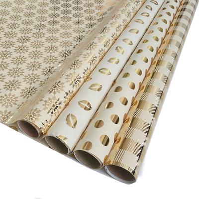 China ANTISTATIC Custom Printed Kraft Paper Roll , Gift Wrapping Paper Manufacturer for sale