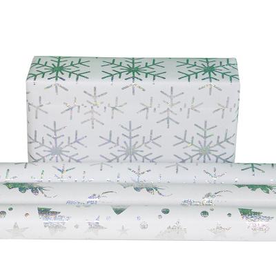 China Amazon Hit Christmas Anti-Static Custom Gift Wrapping Paper Eco-Friendly Thick Wrapping Paper For Clothes for sale