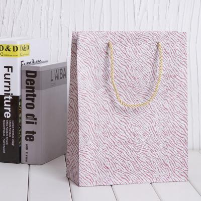 China Recyclable Custom Logo Clear Transparent Waterproof Festival Package Gift PP Handle Wedding Gift Plastic Bags For Guest for sale