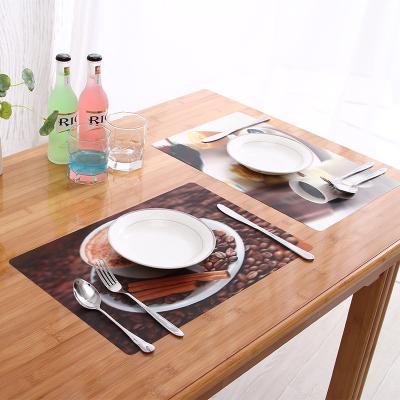 China Best Viable Selling Goods Using 3D Printing Plastic Place Mat Dining Table Dish Mat for sale