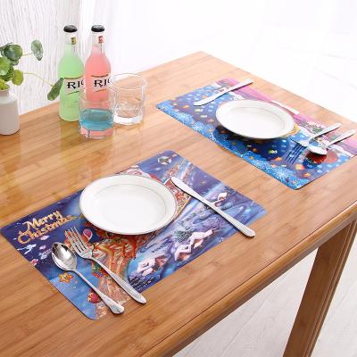 China Viable Factory Coasters Laser LOGO Custom Design Eco-Friendly Personalized Place Mat for sale