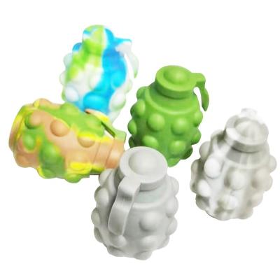 China Multi Educational Entertainment Popit Fidgetman Toy Pressure-relief Toys Educational Multi Hand Grenade for sale