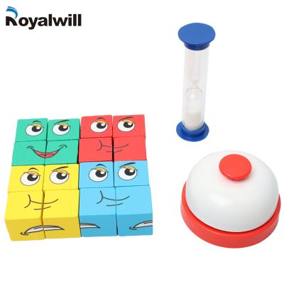 China Plastic Funny Face Board Game Fun Games Kids Party Bell for sale