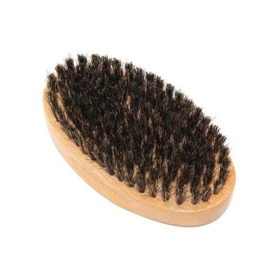 China Beech Wood+Boar Bristle/PP Men's Small Synthetic Black Nylon 360 Waves Detangler Beard Brush Set Customize Mustache Pocket Comb Pick & Comb New Style for sale