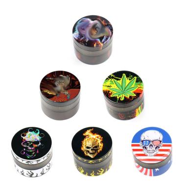 China Custom High Quality Cartoon Dry Metal Weed Hemp Tobacco Grinder New Plastic Herb Grinder for sale