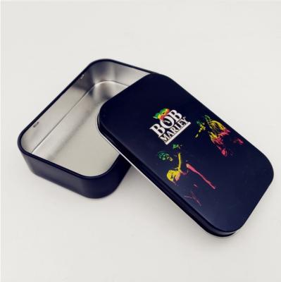 China Cigarette Holder Supplies Smoking Accessories Weed Weed Cigarette Holder Metal Container Box Petty Case for sale