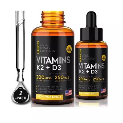 China Health Care Food OEM Oral Liquid Vitamin D3 K2 Drops For High Quality Support for sale