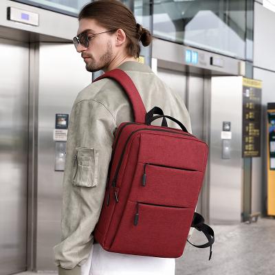 China With USB Men's Bags Multifunctional Waterproof Laptop Backpack Set With USB Leisure Business Bag Backpack for sale