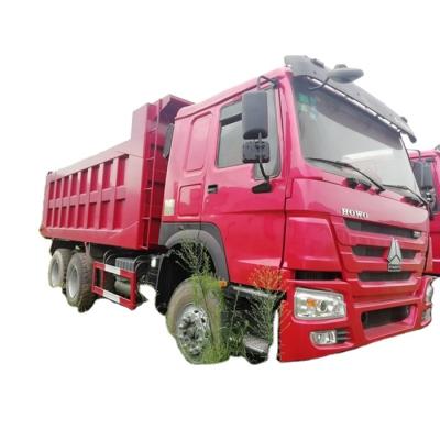 China Right Driving Used Howo Dump Truck 10 Tires Year Of 2017 With Good Conditions > 8L for sale