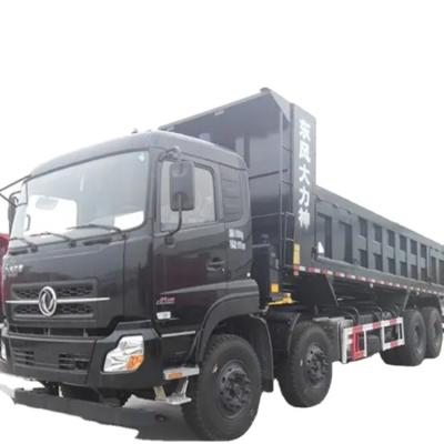 China Brand New Dongfeng Truck Tipper Truck Dumper Cummins Engine 375hp 8x4 DongFeng Dump Truck > 8L for sale