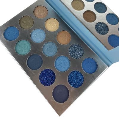 China Waterproof Custom Logo Makeup Eyeshadow Palette Long Lasting Eyeshadow Palette for sale