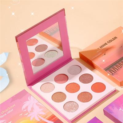 China EYE Makeup High Pigmentation Natural Eyeshadow Palette Self Brand Instant Eyeshadow for sale