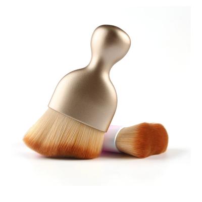 China Angular Blush Convenient Foundation Brush Makeup Brush S Shape for sale