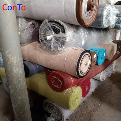 China Wholesale Tear-resistant for Sofa Linen Embroidered Fabric Vinyl _Upholstery_Fabric for sale