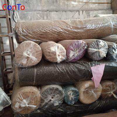 China Good Selling Tear-Resistant Wick Waxed Upholstery Fabric Linen Scratch for sale