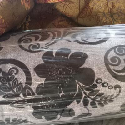 China Wholesale Velvet Tear-resistant With Tiger Print Stripe Upholstery For Sofa Luxury Fabric for sale