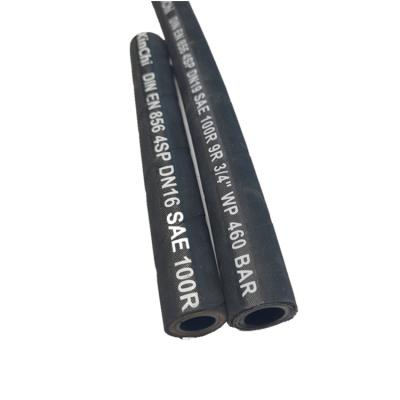 China Fluids SAE100 Oil Type 1SN 2SN 4SP 4Shipping and Handling High Pressure Hydraulic Hose Assemblies for Heavy Equipment for sale