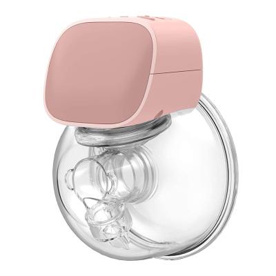 China Nitrosamine Free Feeding Supply Portable Baby Electric USB Light Pink Silicon Latex Printing Breast Pump Customizable PVC Bottle Anti Box Logo Power for sale