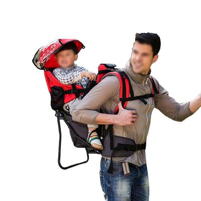 China High Quality Stainless Steel Outdoor Baby Carriers Backpack Carry Backpack Wrapped Sunshade And Rain Cover for sale