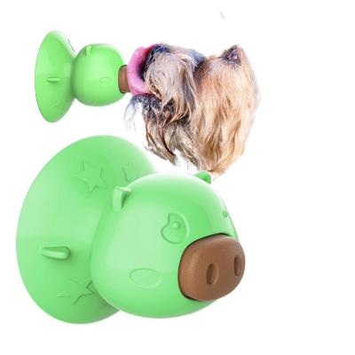 China TPR Appropriate Price Shape Good Quality Dog Treat Toy Withe Suction Cup Dog Chew Supplies for sale