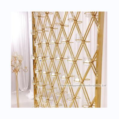 China BXG210511-36 Elegant and Luxury Customize Shiny Gold Stainless Steel Sconce Wall Mount with Glass Cup for sale