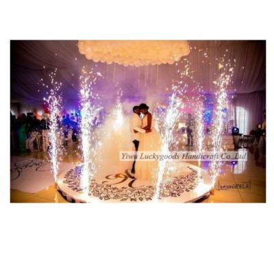 China LK20200311-1 Elegant Acrylic PVC Stage Dance Floor For Wedding Party Layout for sale