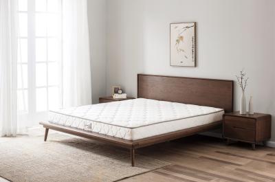 China Pocket spring/coil economic spring mattress with elastic knitted fabric for sale